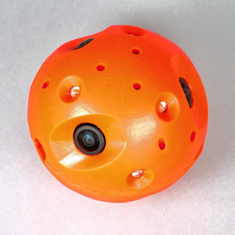Bounce Imaging's throwable camera. (Photo courtesy Bounce Imaging/TNS) - Handout | Los Angeles Times