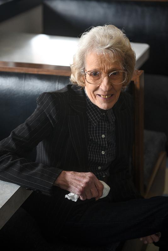Mary Shatney started waitressing at the Polka Dot Restaurant in White River Junction, Vt. in 1959 and purchased the business in the early 1980's. Shatney, 78, is now selling the building which sits on railroad corridor land owned by the Canadian National Railway. (Valley News - James M. Patterson) Copyright © Valley News. May not be reprinted or used online without permission. Send requests to permission@vnews.com. - James M. Patterson | Valley News