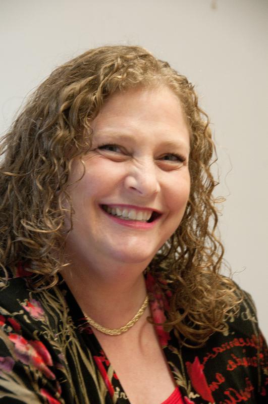 Megan Sather does financial counselling at LISTEN.  8-12-2015 Medora Hebert -