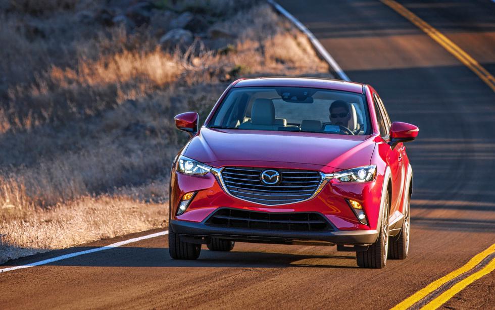 The 2016 Mazda CX-3 Grand Touring AWD's bold grille, flared fenders and low roofline give it a sporty appearance. (David Dewhurst/Courtesy Mazda/TNS) - David Dewhurst | Mazda