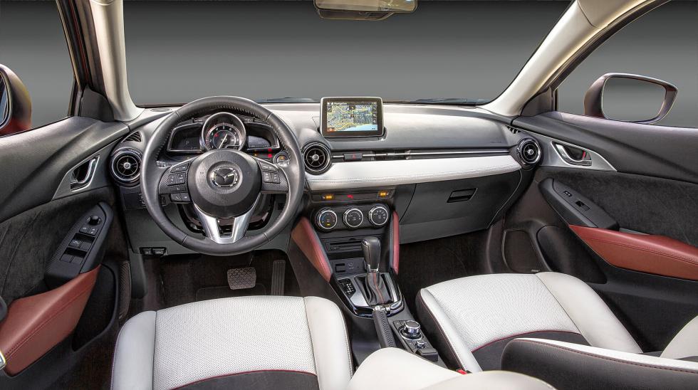 The interior of Mazda's 2016 CX-3. (Photo courtesy Mazda/TNS) - Handout | Mazda