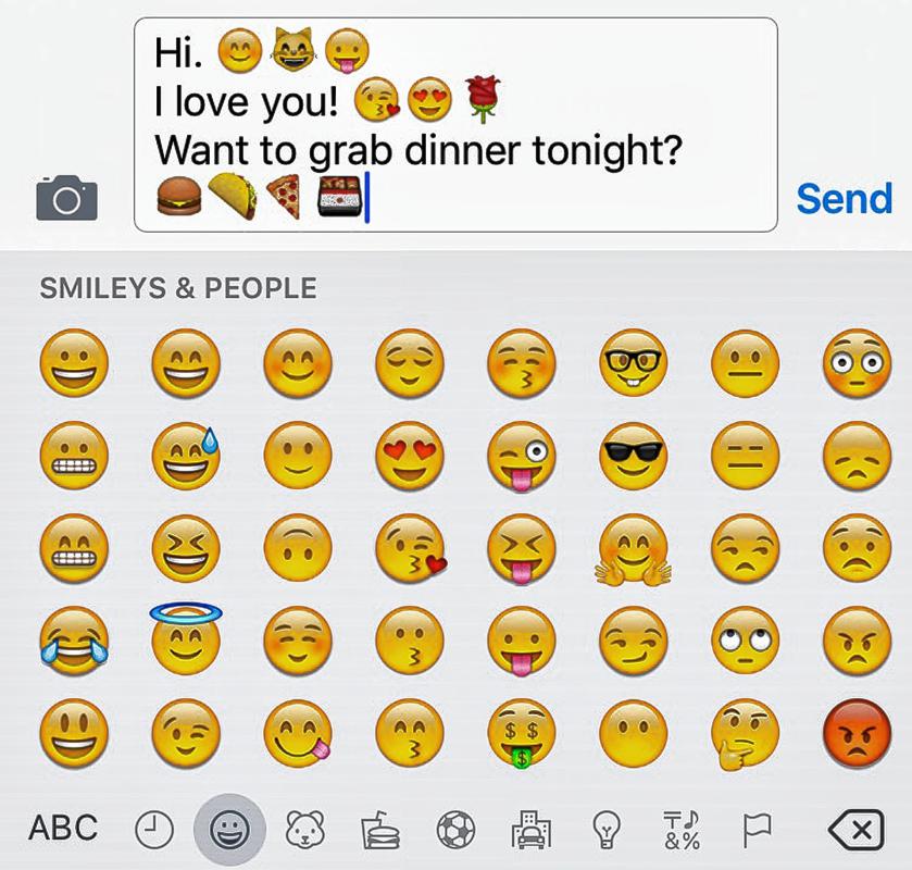 Emojis have been one of the biggest communication breakthroughs since people took to the Internet. (Screenshot/TNS) - Haley BeMiller | TNS