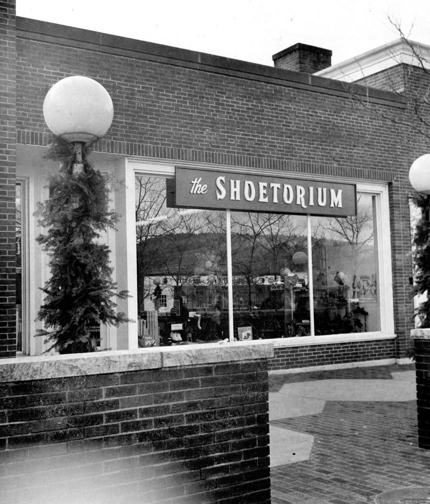 The Shoetorium on the Lebanon Mall in late 1975. City Center Ballet is in the location in 2018. (Valley News photograph) Copyright Valley News. May not be reprinted or used online without permission. Send requests to permission@vnews.com.