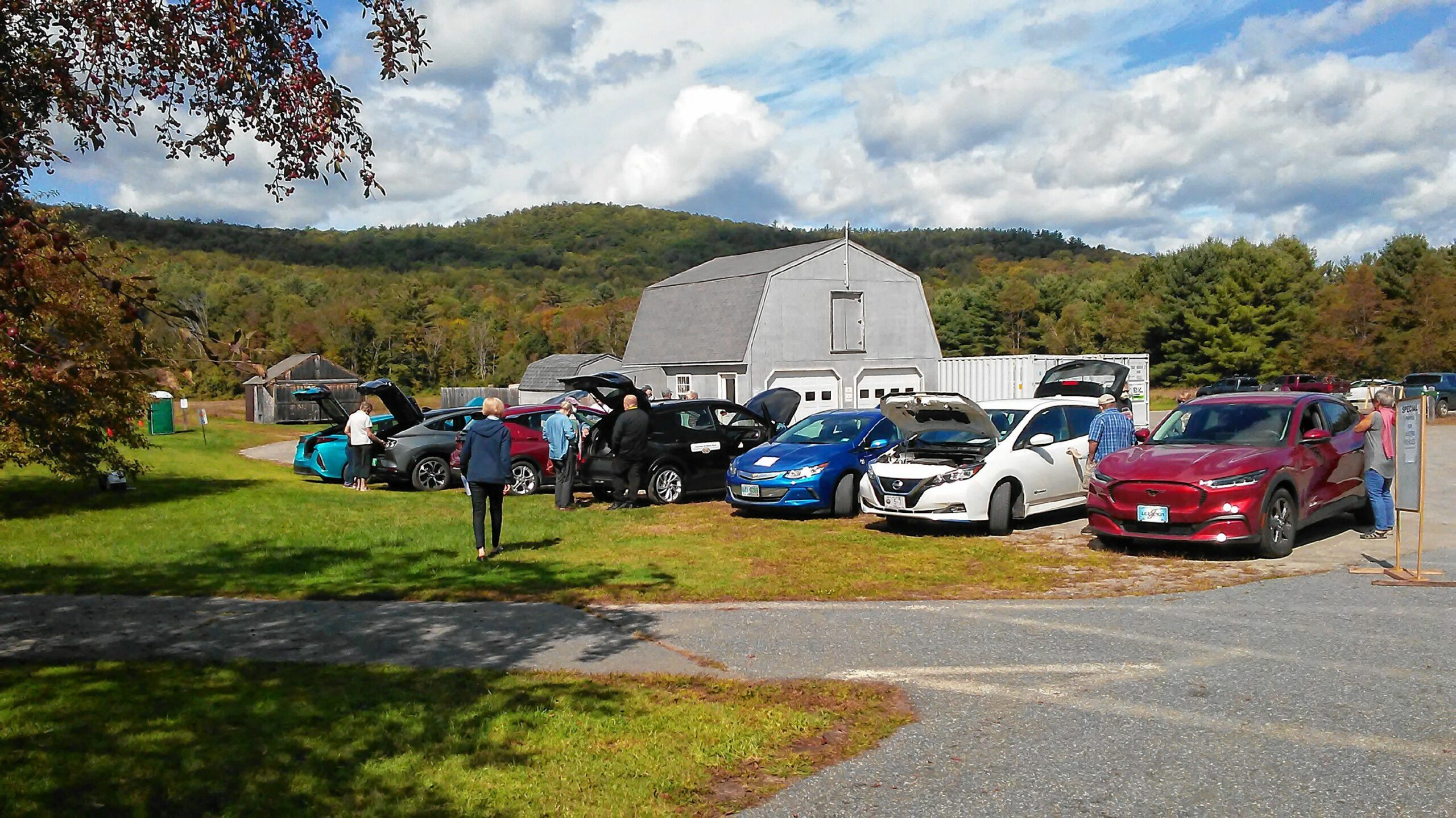 An electric vehicle showcase was part of the 2021 Cornish and Plainfield Energy Expo Sept. 11. Courtesy photo