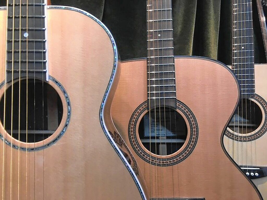 Danny Davis Guitars at Tangled String Studios in Huntsville, Ala. (Matt Wake/mwake@al.com)