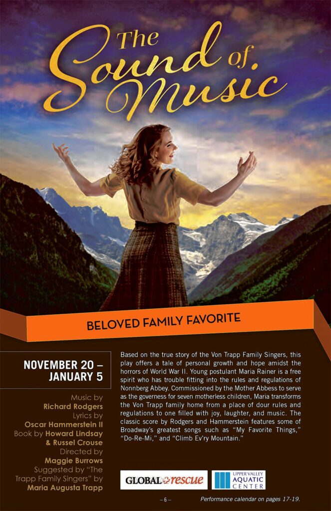 A poster for a performance during the 2019-2020 season at Northern Stage in White River Junction, Vt. (Courtesy Northern Stage)